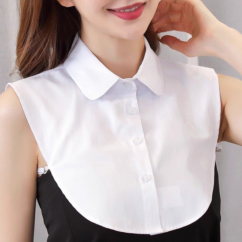 打底假领子春秋冬内搭神器领子西装假衬衫百搭衬衫女休闲白衬衣领