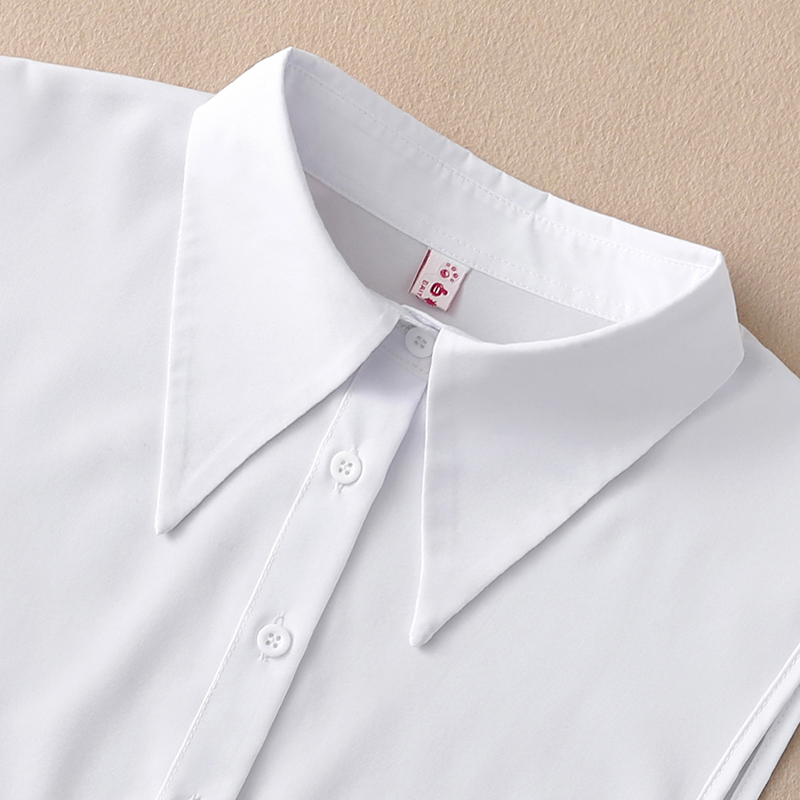 假领子女尖领秋冬百搭耐皱好洗