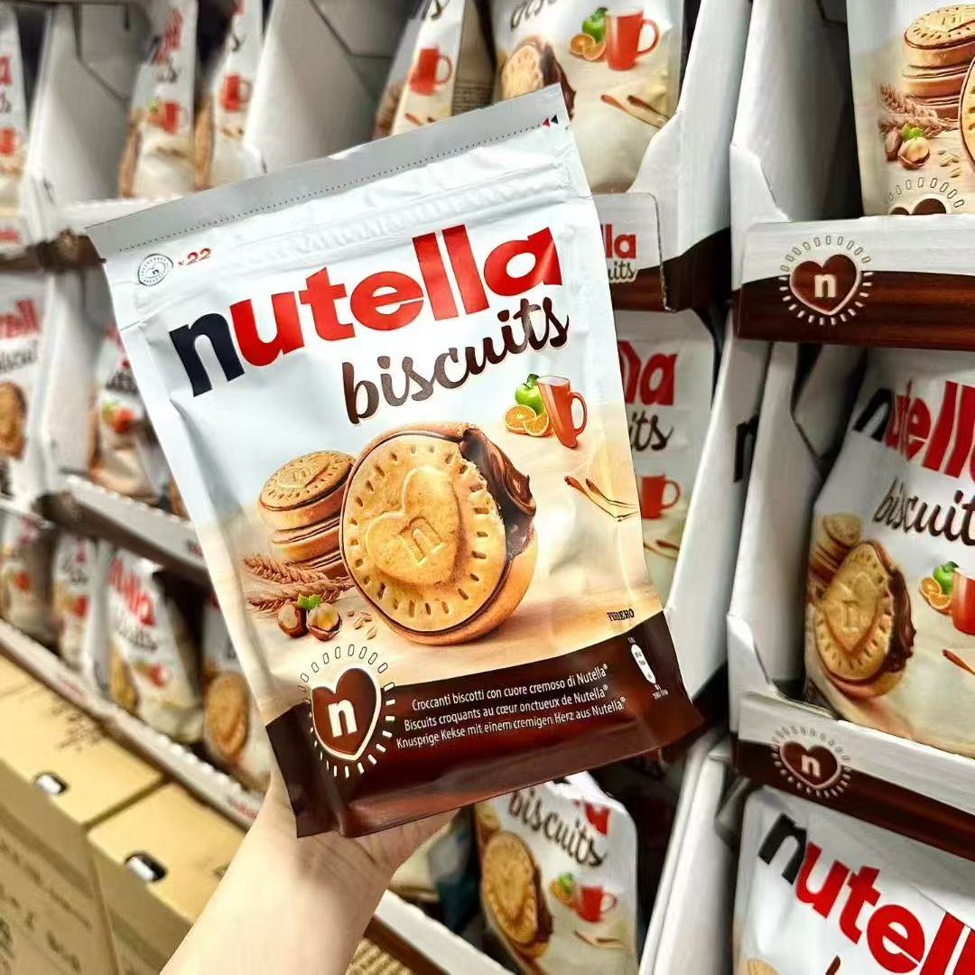 意大利进口零食费列罗nutella巧克力饼干爱心夹心榛子休闲食品