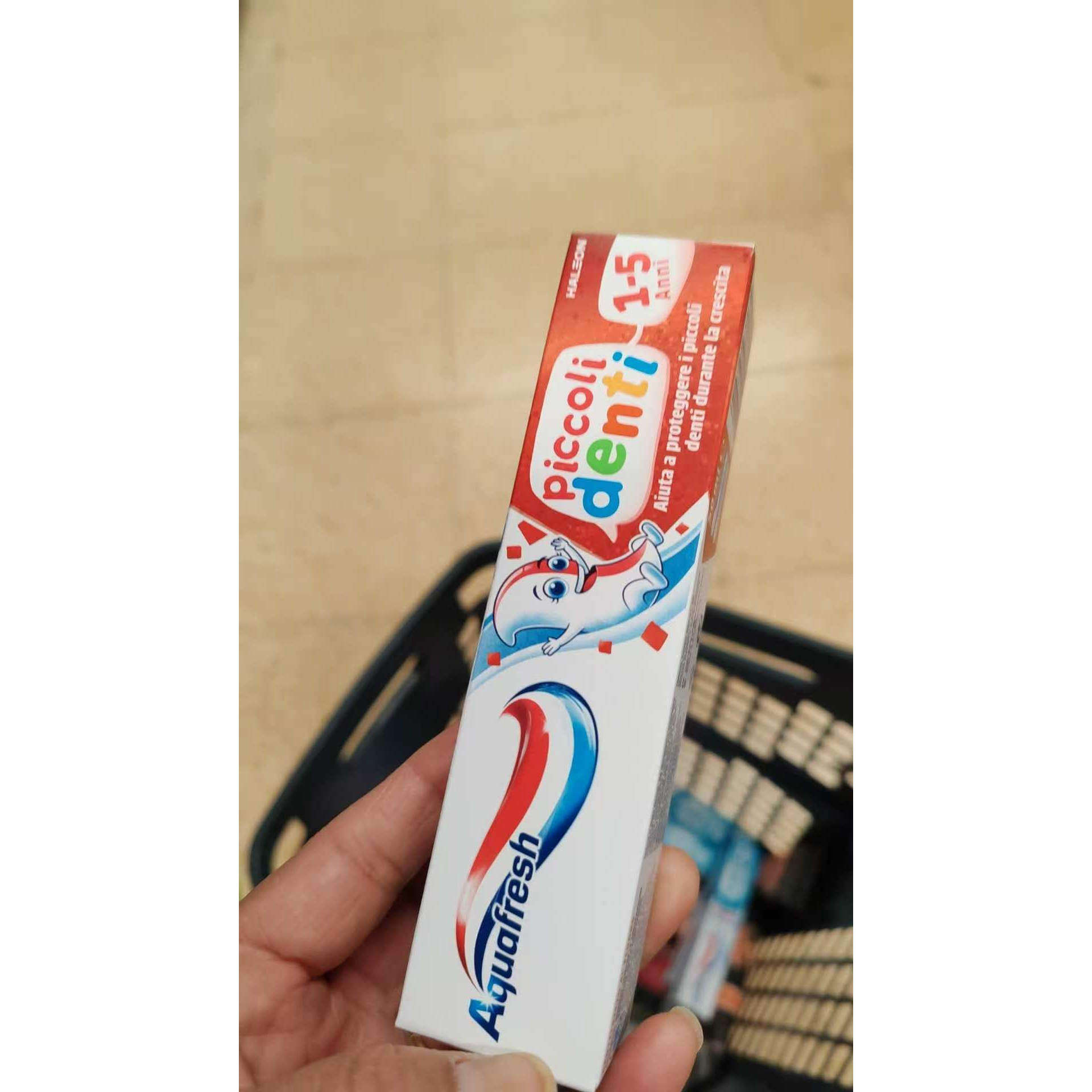 意大利原装进口宝宝牙膏防蛀牙膏