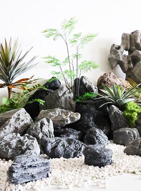 花园仿真模具新中式景观装饰摆件