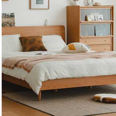 主卧1.5榻榻米小岛日式双人床