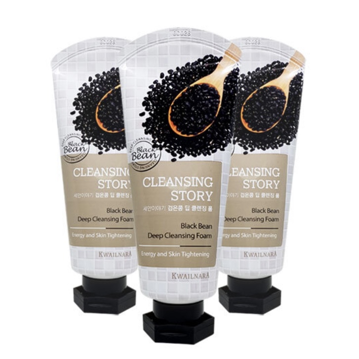 韩国进口 现货即发 Cleansing Story黑豆洗面奶120g 正品