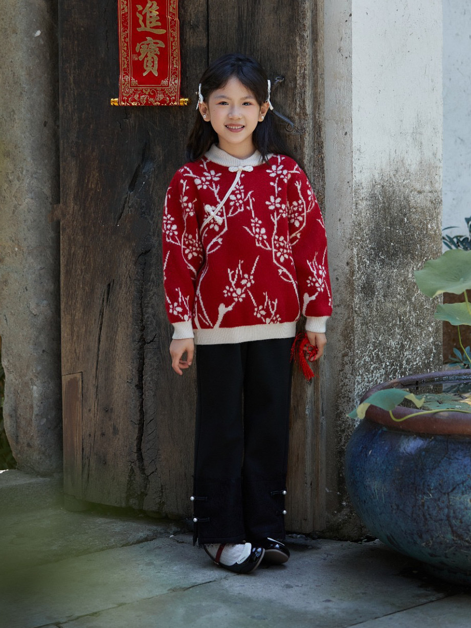 宝儿w女宝黑色加绒加厚休闲裤，新中式裤子，直筒裤，1527,童装/婴儿装/亲子装,裤子,淘宝优惠券,粉丝福利购,淘宝优惠卷