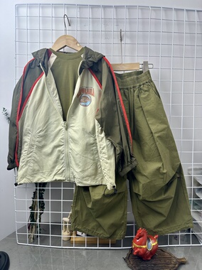 新 啦fu莱 春 超洋气 三件套套装  外套裤子码数足9173 9986 2366