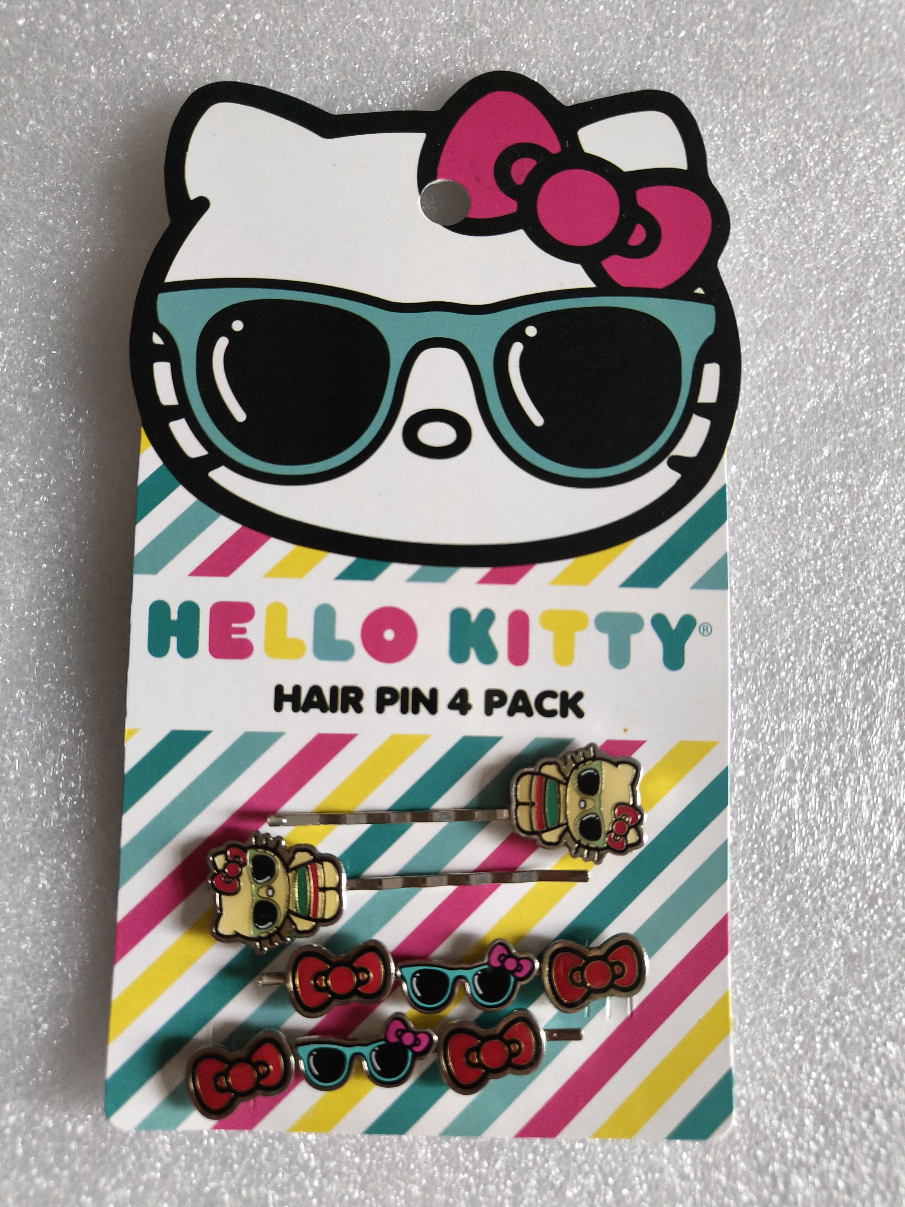 六一儿童节礼物HelloKitty家族头饰发夹头饰一字夹发顶夹刘海夹
