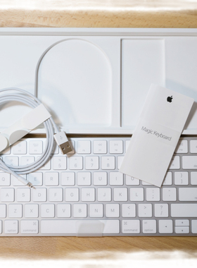 苹果无线蓝牙键盘pro笔记本电脑ipad magicKeyboard3妙控id USB-c