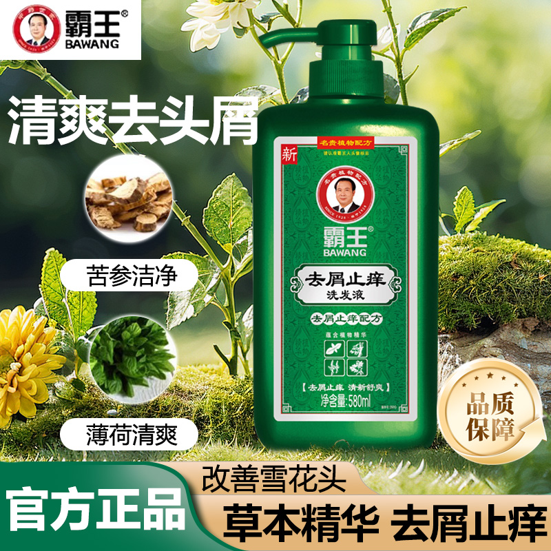 霸王去屑止痒洗发水580ml