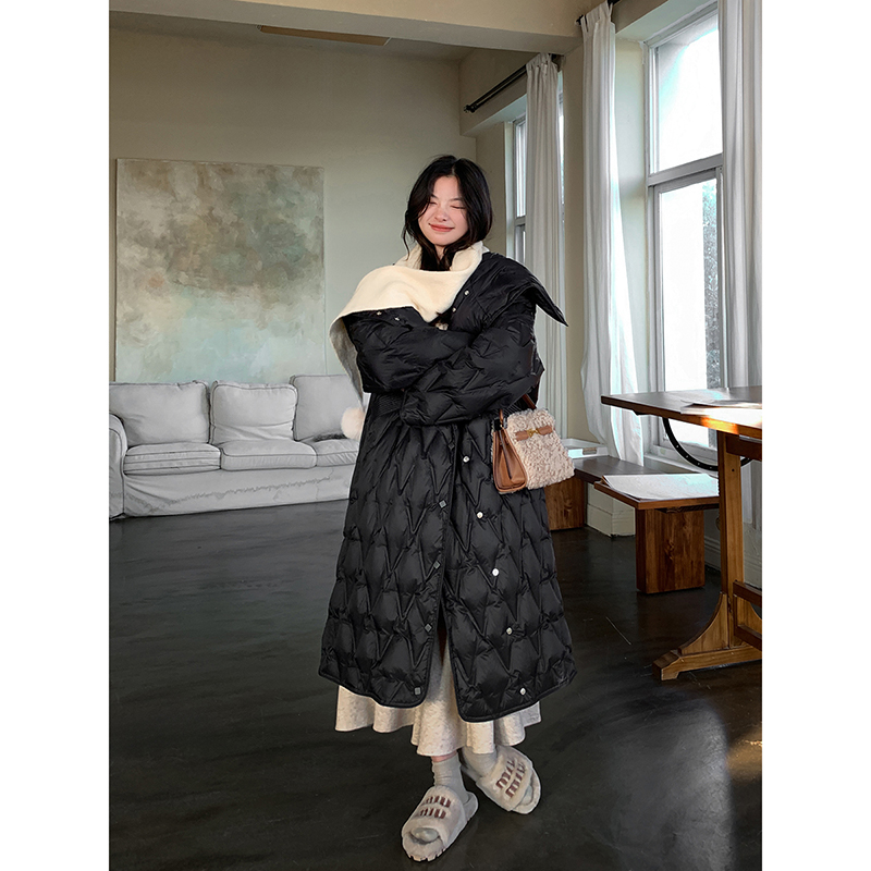 安妮森林新国标90鹅绒羽绒服