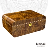 Lubinski сигарная увлажняющая коробка импортированная коробка для хранения пианино кедрового дерева высокая мощность подарочная подарочная коробка с большой емкостью