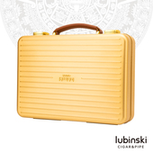 烟箱 铝合金西班牙雪松木内胆旅行装 LUBINSKI便携雪茄保湿 盒20支装