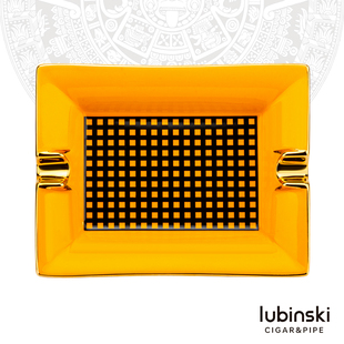 鲁宾斯基雪茄烟灰缸时尚个性陶瓷骨瓷家用办公室新中式灭烟器ins