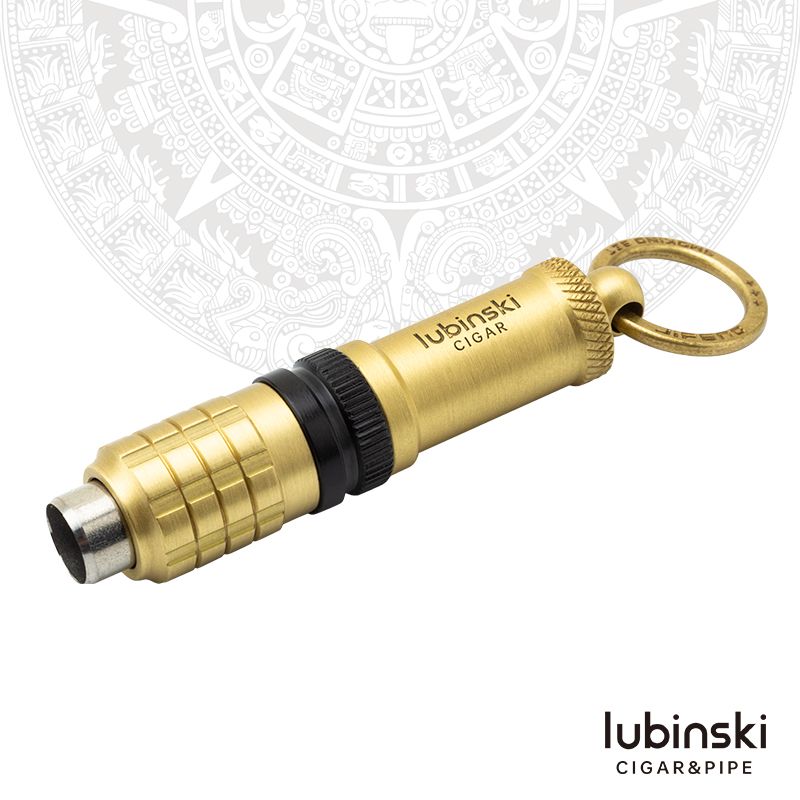 鲁宾斯基二合一雪茄打孔器持灰器