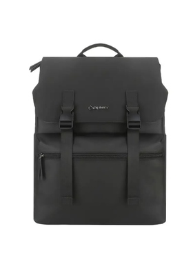 外交旅行时尚休闲商务双肩电脑包15寸男女随身背包 黑色DB-2713L