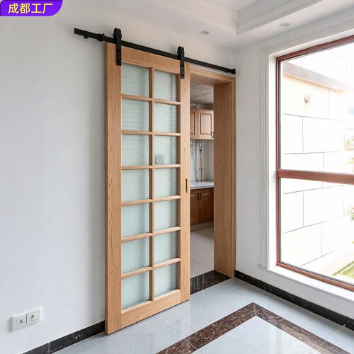 日式移门窗定制实木推拉门