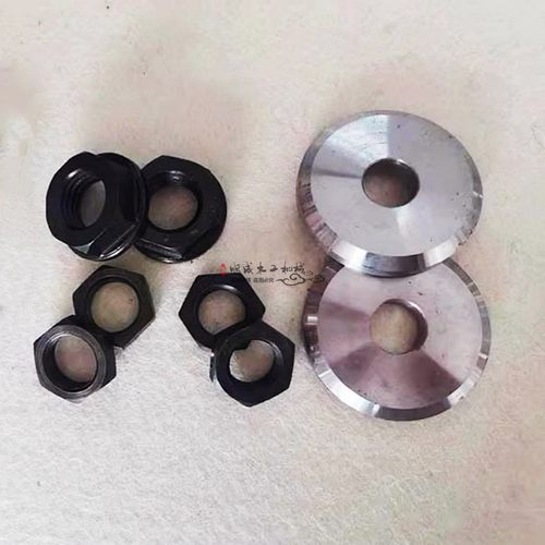 精密推台载板锯配件锯片夹盘螺母