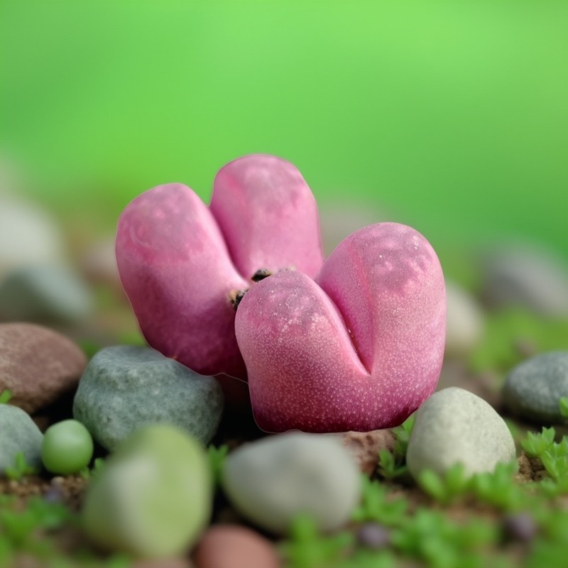 双头红大内生石花多肉植物番杏盆景花卉绿植室内盆栽阳台四季好养,鲜花速递/花卉仿真/绿植园艺,多肉植物,淘宝优惠券,粉丝福利购,淘宝优惠卷