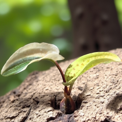 青青花草阳台好养趣味油点百合锦