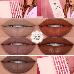 拆卖Libra Lynn Star全新Orgy裸色系25色迷你唇釉套装 Jeffree