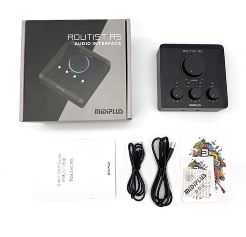 MIDIPLUS RS GEN II USB внешняя звуковая карта OTG мобильный телефон живая запись пения дублирование аудиокниги