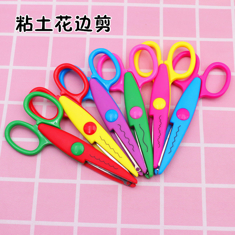 超轻粘土花边剪六款 精美花纹 人偶服饰制作 超轻粘土/软陶工具