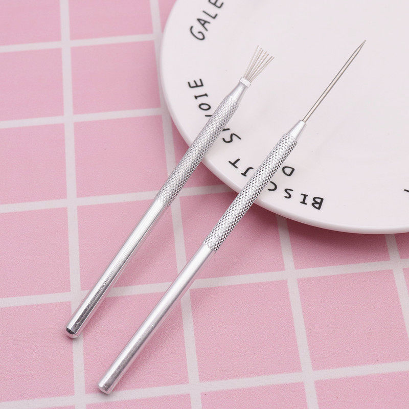 超轻粘土工具七本针 钢针 制作毛绒泥土 细节针 辅助制作细节工具