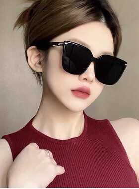 偏光大框墨镜GM网红时尚太阳镜街拍男女防紫外线韩版爆款太阳眼镜