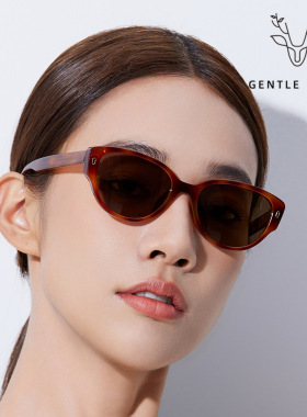 猫眼墨镜女偏光防紫外线2024新款TR框板材镜腿旅行遮阳镜sunglass