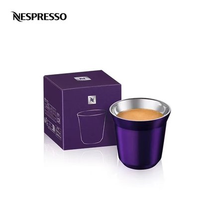 Nespresso PIXIE系列阿佩奇欧浓缩咖啡杯 双层不锈钢咖啡杯