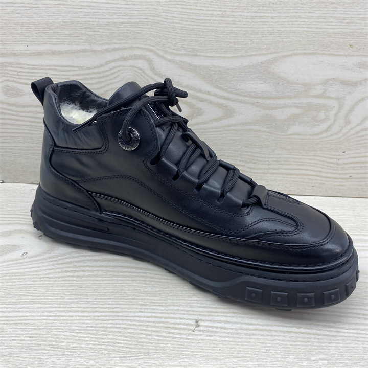 冬季保暖休闲高帮板鞋男棉鞋