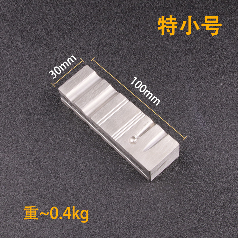작은 용과 피닉스 그루브 반원형 그루브 팔찌 링 그루브 큰 구덩이 철 금은 구리 DIY 쥬얼리 장비 금 도구 만들기