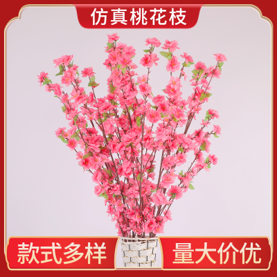 仿真桃花枝馨悦仿真工艺