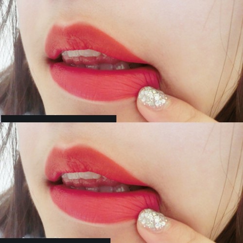 新款裸透恒温变色果冻口红