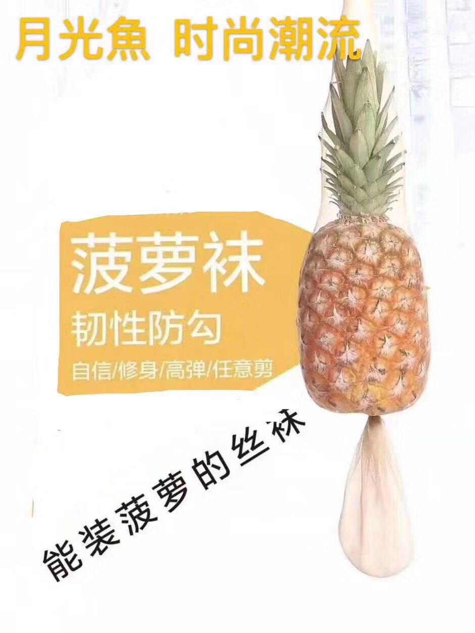 超大200斤网红菠萝袜任意剪开档
