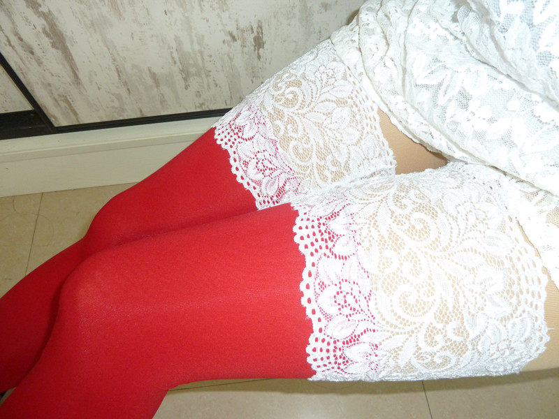 春秋120D性感蕾丝花边长筒袜天鹅绒大腿袜高筒丝袜防滑吊带过膝,女士内衣/男士内衣/家居服,长筒袜,淘宝优惠券,粉丝福利购,淘宝优惠卷