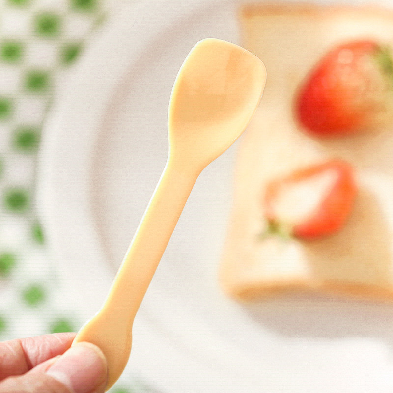 蛋糕甜品勺一次性塑料单独包装可爱迷你水果仙草冰淇淋外卖小勺子