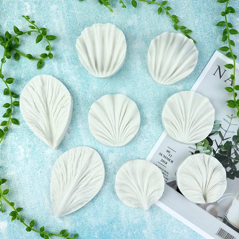 牡丹花花瓣叶子硅胶模具