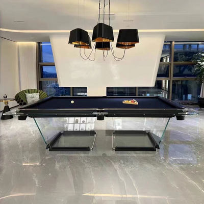 豪华标准台球桌家用黑八中式撞球桌成人二合一黑8美式案子桌球台