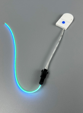 360度发光超细1mm灯条cob线性灯带柔性灯丝3v全向发光可弯曲