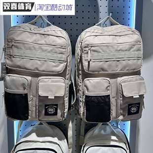 新款 李宁男女双肩背包2025春季 健身跑训大容量书包运动包ABSV179