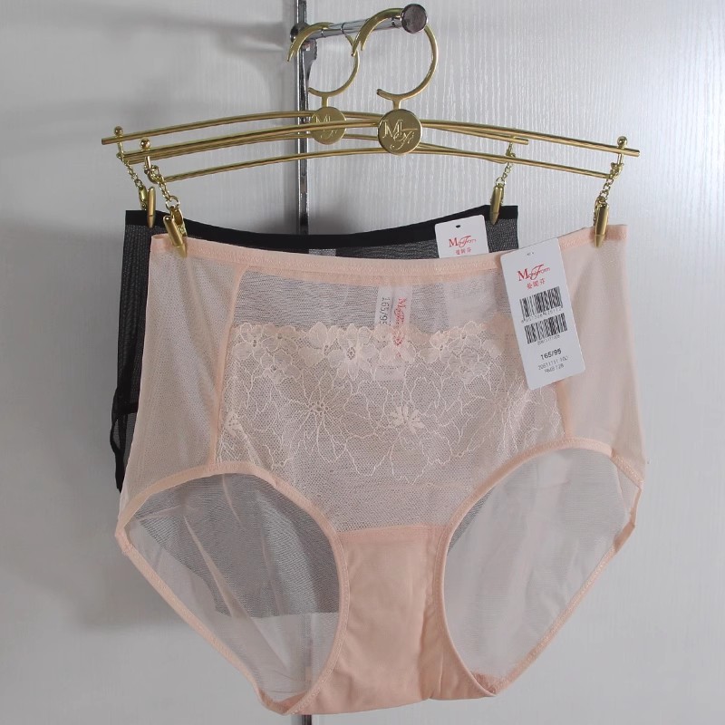 曼妮芬20611111女中低腰平角轻氧美人系列网纱20811111配套女内裤