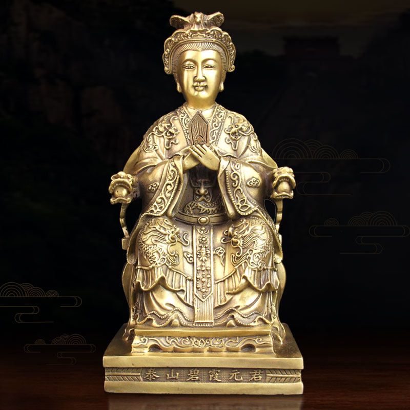 铜像泰山奶奶神像佛像