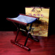 山东红木马扎实木工艺凳子送老人礼品折叠携带便携传统工艺