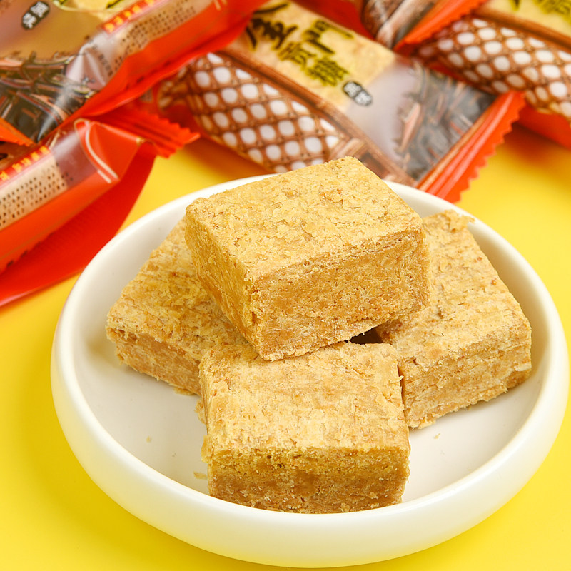 金门花生酥糖福建闽南传统糕点儿时味道古早味下午茶点心茶配小吃