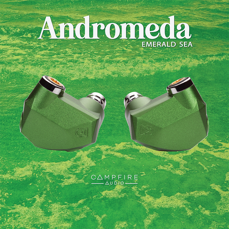 ALO Campfire Andromeda Emerald Sea 23版绿仙女座HiFi女毒耳机-封面