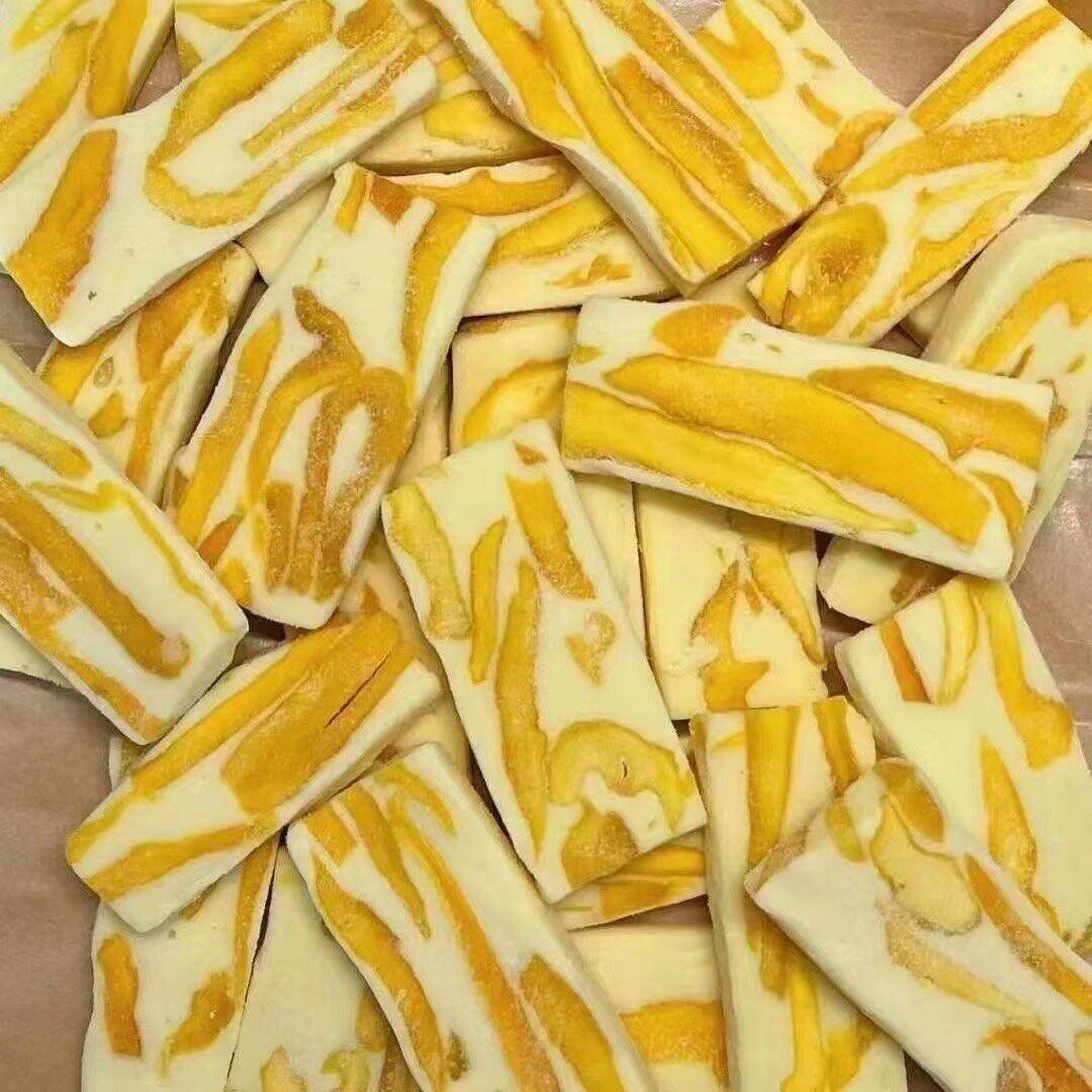 芒果干之恋奶糕软糯香甜网红奶芙早餐零食美味可口雪花奶酥牛轧糖