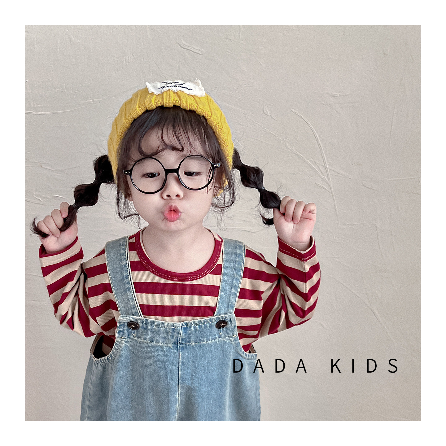 可爱韩系穿搭儿童发带