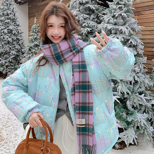 首发 P215 渐变绣花羽绒服 Y398 K328 2C112 新品