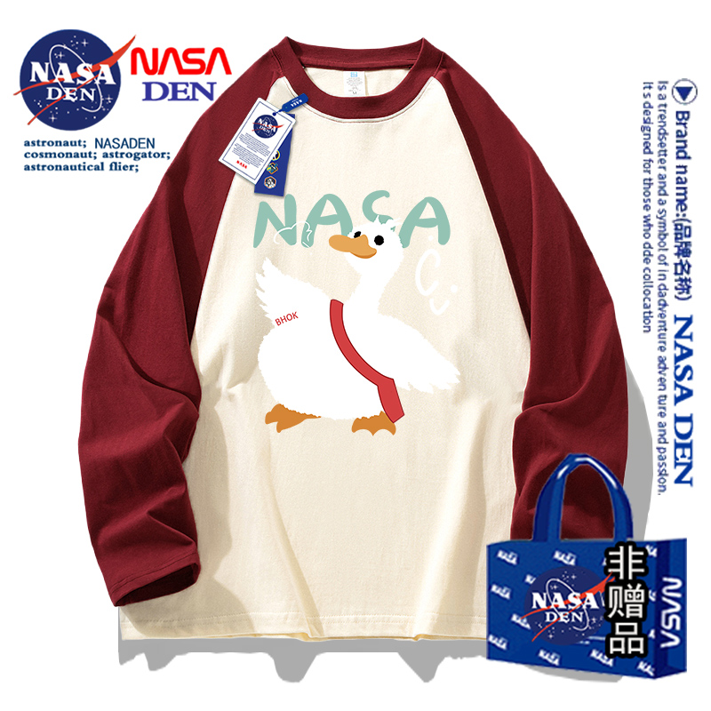 NASA联名百搭潮流青少年T恤衫