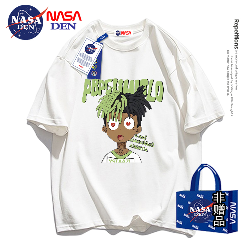 NASA联名重磅纯棉宽松休闲T恤